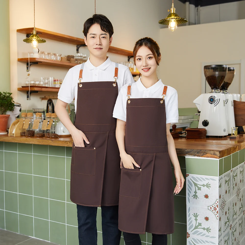 Cross back adjustable Apron - Image 3