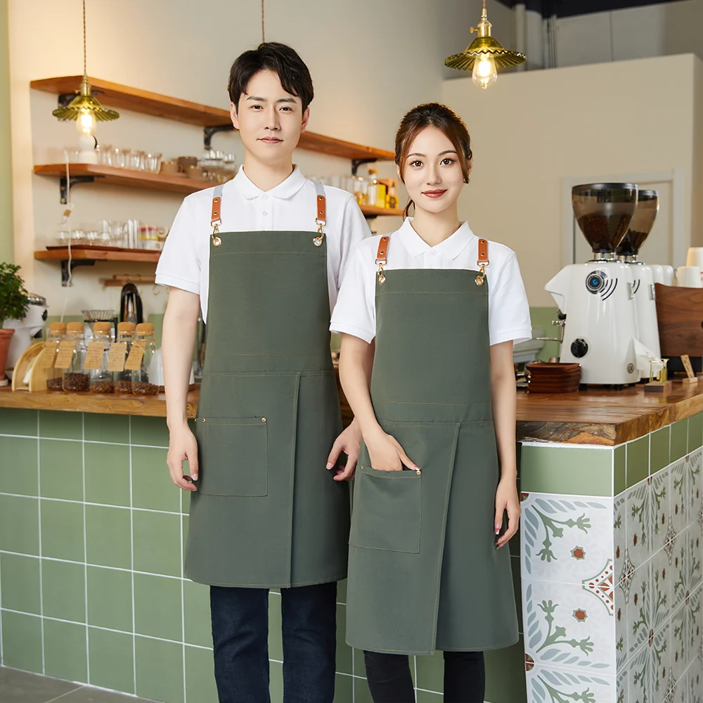 Cross back adjustable Apron - Image 9