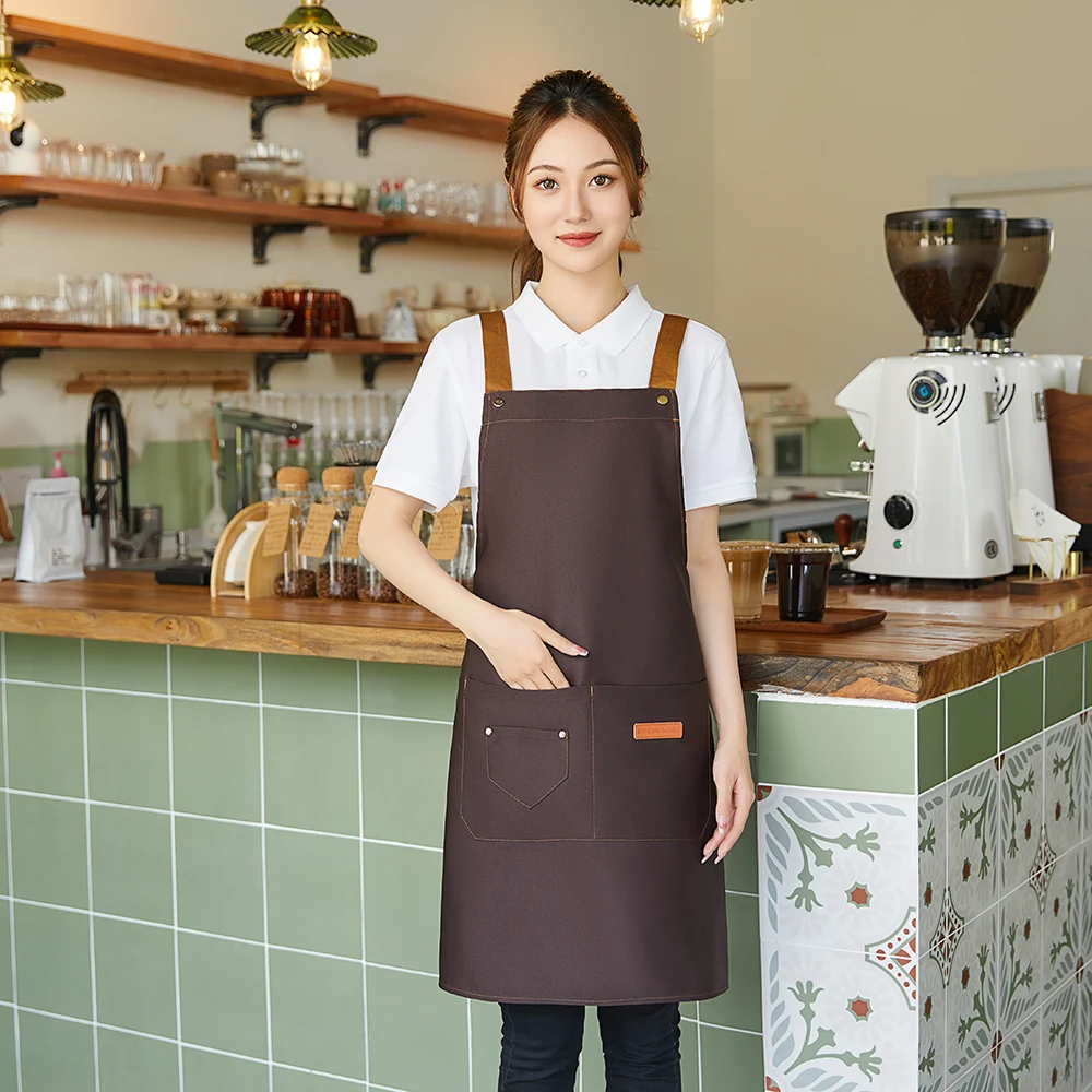 Cross strap Kitchen Apron - Image 3