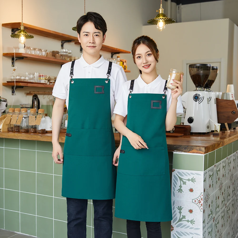 Uniform with name card slot Apron - Image 5