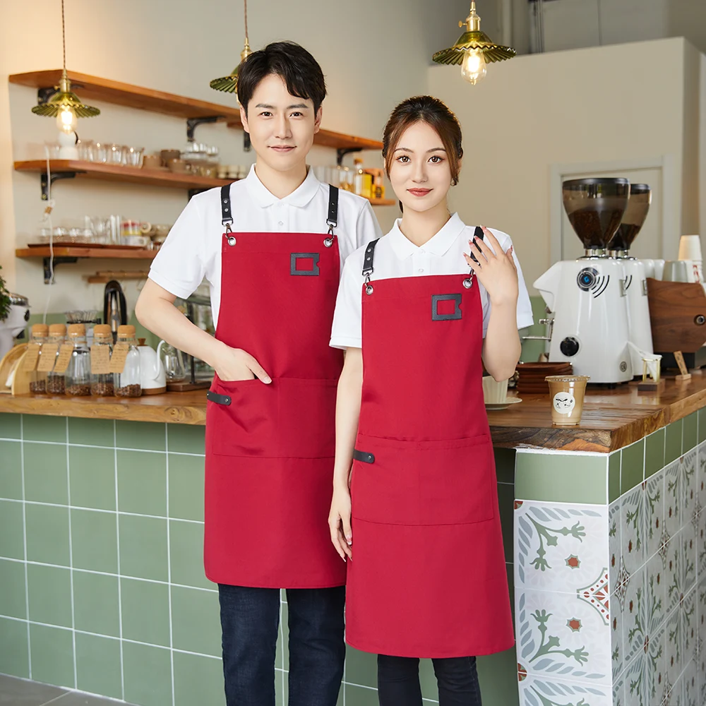 Uniform with name card slot Apron - Image 10